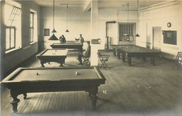 Militaria - Camps - Camp De Prisonniers - Jeux - Billard - Carte Photo - Offizier Gefangenenlager Heidelberg - Allemagne - Autres & Non Classés