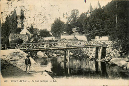 Pont Aven * Vue Sur Le Pont Rustique * Passerelle - Pont Aven