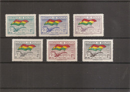 Bolivie - Drapeaux ( 326/331 XXX -MNH ) - Bolivië