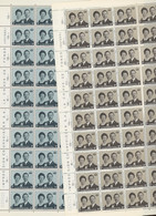 1964 Grand Duc Jean. Couple  Yv 652-653   ** Feuillets Complète Avec Bords - Full Sheets