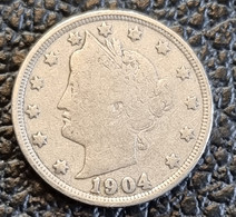 United States 5 Cents 1904 - 1883-1913: Liberty (Libertà)