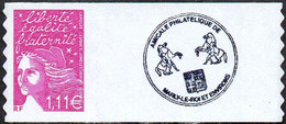 France Personnalisé N° 3729,D ** Marianne Du 14 Juillet. Luquet Le 1.11€ - Logo Privé. Les Chevaux De Marly Le Roi - Nuevos