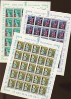 1966. Caritas 6 Val Fairy Tales   Yv 691-696  ** Feuillets Complète Avec Bords. Cote 75,-€ - Fogli Completi