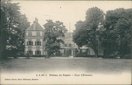 CH COPPET /  Château - Cour D'Honneur / - Coppet