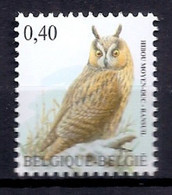 BELGIE * Buzin * Nr 3737 * Postfris Xx * HELDER FLUOR  PAPIER - 1985-.. Birds (Buzin)