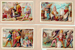 Liebig Chromo - 4 X La Fete Du Roi Des Gnomes + 2 X Autrefois Et Aujourd'hui Anno 1886/1888 - Sonstige