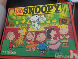 Puzzle  De 150 Pièces Snoopy , Nathan, 1983,31.5*41.5 Cm - Rompecabezas