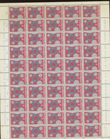 1000 X ROTARY 1965.  Yv.668 **. 20 Feuillets Complètes De 50 Ex. Avec Bords Complets - Full Sheets