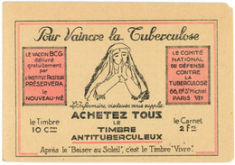 Carnet Anti Tuberculeux - Other & Unclassified