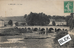 89 . Yonne .  Guillon  :  Le   Pont  . - Guillon