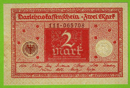 ALLEMAGNE / 2 MARK / KASSENSCHEIN /01 - 03 - 1920 :/ 111 . 065708 /   /  Ros.65 - Ohne Zuordnung