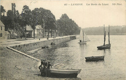 Lannion , Les Bords Du Légué   ( Scan Recto Et Verso ) - Lannion