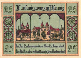 Germany Notgeld:Stadt Aken/Elbe 25 Pfennig, 1921 - Sammlungen