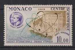 MONACO - 1962 - Poste Aérienne PA N°Yv. 80 - Energie Atomique - Neuf Luxe ** / MNH / Postfrisch - Poste Aérienne