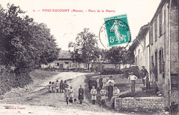 FOUCAUCOURT - Place De La Mairie  (1910)  -618- - Otros Municipios