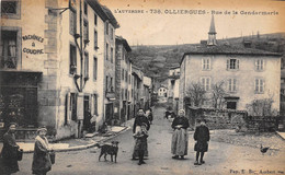 63-OLLIERGUES- RUE DE LA GENDARMERIE - Olliergues