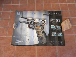 POSTER GLOCK SAFE ACTION M.17 - ESPLOSO E SPACCATO - Armes Neutralisées