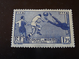 FRANCE 1938  COUPE Du MONDE FOOTBALL  Neuf* - 1938 – Francia