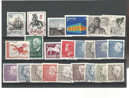 55245 ) Collection Sweden Postmark   Coil - Sammlungen