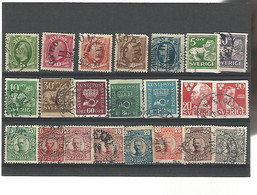 55246 ) Collection Sweden Postmark   Coil - Sammlungen