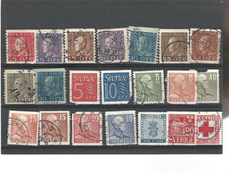 55249 ) Collection Sweden Postmark  Coil - Collections