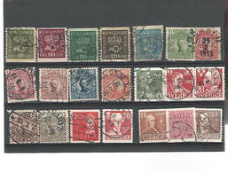 55250 ) Collection Sweden Postmark  Coil - Collezioni