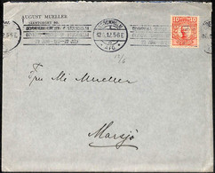 BK0124 - SWEDEN  - POSTAL HISTORY -  Olympic Games POSTMARK On COVER 1912 - Verano 1912: Estocolmo