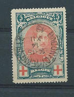 N° 132  OBLITERE "BACONFOY" - 1914-1915 Red Cross
