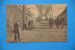 Moorslede 1915: Carte Feldpost: Petit Métier, Le Cordier - Koordendrsaierij Très Animée - Moorslede