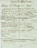 1804 NEGOCE NAVIGATION EMBARGO BLOCUS ANGLETERRE LEVEE De Monvielle Armateur à Bayonne => Domenger Ainé à Mugron V.HIST. - Documents Historiques