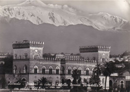 ACIREALE - CATANIA - CASTELLO PENNISI FLORISTELLA CON VEDUTA DELL'ETNA - 1955 - Acireale