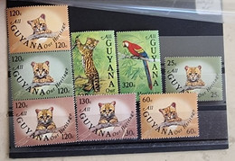 GUYANA, Felins, Tigre Yvert 1106/1113, Neuf Sans Charniere. Mnh// Our Heritage Wildlife - Big Cats (cats Of Prey)