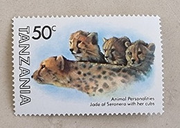 TANZANIE Felins, Acinonyx Jubatus. 1 Valeur Emise En 1982; Neuf Sans Charnière. MNH - Big Cats (cats Of Prey)