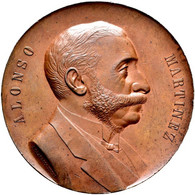 ESPAÑA. ALFONSO XIII. MEDALLA MANUEL ALONSO MARTÍNEZ. 1.889. ESPAGNE. SPAIN MEDAL - Professionals/Firms