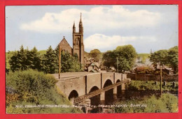 IRELAND     CO DONEGAL  CHURCH + BRIDGE  BALLYBOFEY STRANORLA RP - Donegal