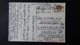 Denmark - 1975 - Mi:DK 606, Sn:DK 582, Yt:DK 612 On Postcard - Look Scans - Briefe U. Dokumente