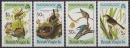 BRITISH VIRGIN ISLANDS 1985 - ISLAS VIRGENES - AVES PAJAROS - YVERT Nº 535/538** - Iles Vièrges Britanniques