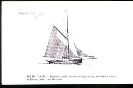 Exeter Maritime Museum Jolie Brise Famous Early Ocean Racing Cutter On Winter View - Exeter