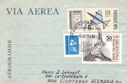 ARGENTINA - AEROGRAMME 1977 BASE DE EJERCITO PRIMAVERA / ANTARCTICO / ZO78 - Luchtpost