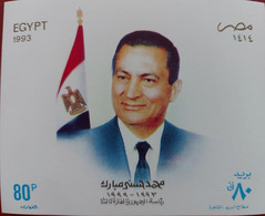 Egypt  Minisheet The Last President Mubarak In His Third Term, 1993 MNH - Blocks & Sheetlets