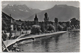 VILLENEUVE Le Quai Et Les Dents Du Midi - Villeneuve