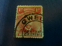 Rhodesie - British South Africa Company - 1 D - Rouge - Oblitéré - Année 1919 - - Zimbabwe (1980-...)