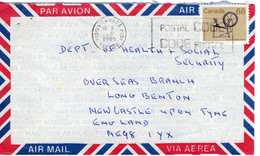 Canada (1985) - Aerogramma Per Il Regno Unito - Covers & Documents