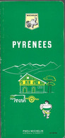 GUIDE VERT MICHELIN PYRENEES 1966 - Michelin-Führer