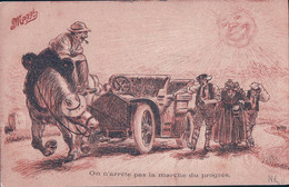 Nevil Illustrateur, Publicité MAGGI, Voiture Tirée Par Un Cheval, Litho (857) - Nevil