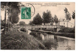 (08) 170, Château-Porcien, Wilmet, Le Pont De La Villette, Péniche Batellerie - Chateau Porcien