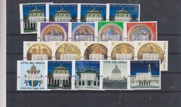 VATICAN ATM Machine Stamps Nice Lot - Maschinenstempel (EMA)