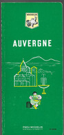 GUIDE VERT MICHELIN AUVERGNE 1968 - Michelin-Führer