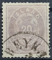 ICELAND 1873 - Canceled - Sc# 13 - 20aur - Usati