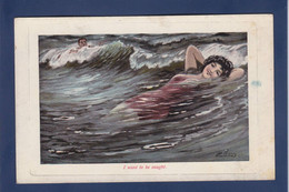 CPA Ellam Sirène Mermaid Non Circulé Surréalisme - Contes, Fables & Légendes